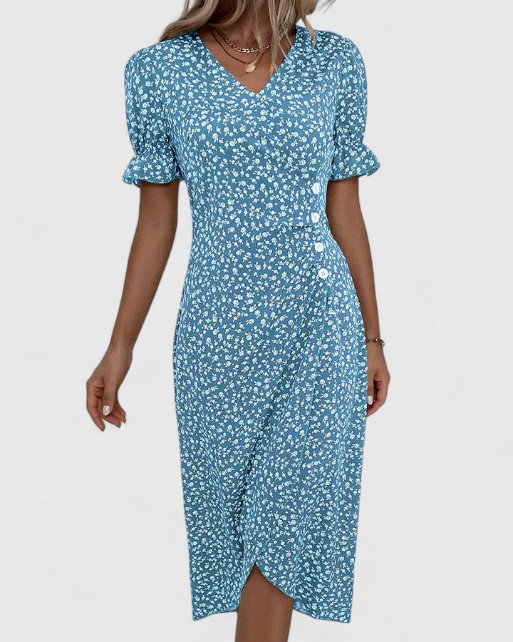 Josiane | Comfortable Summer Dress with Flowing Fit