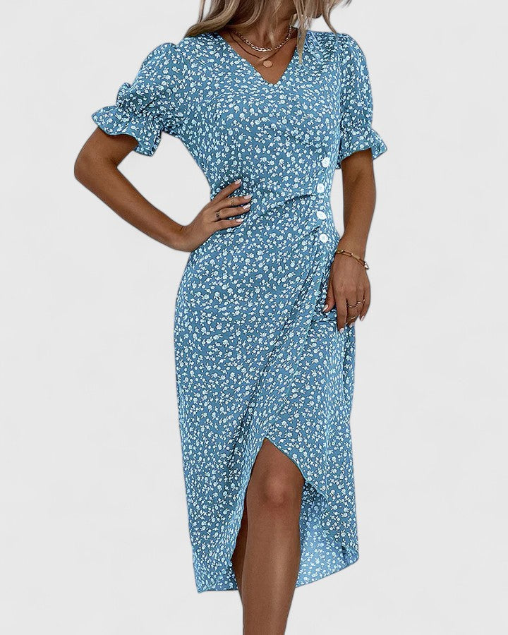 Josiane | Comfortable Summer Dress with Flowing Fit