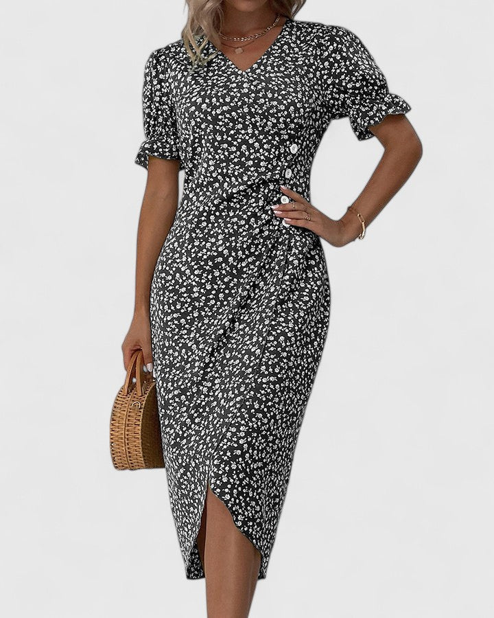 Josiane | Comfortable Summer Dress with Flowing Fit