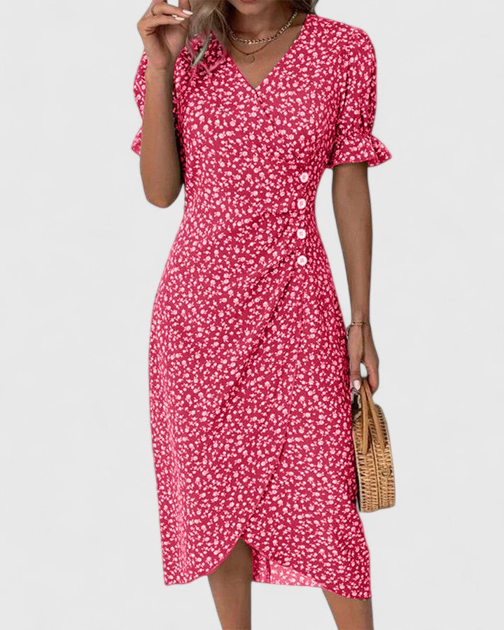 Josiane | Comfortable Summer Dress with Flowing Fit