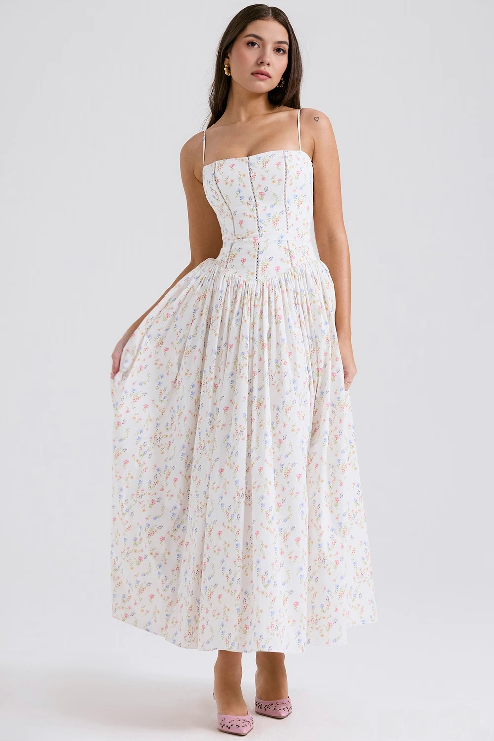 Nadiya | Floral Shaping Dress