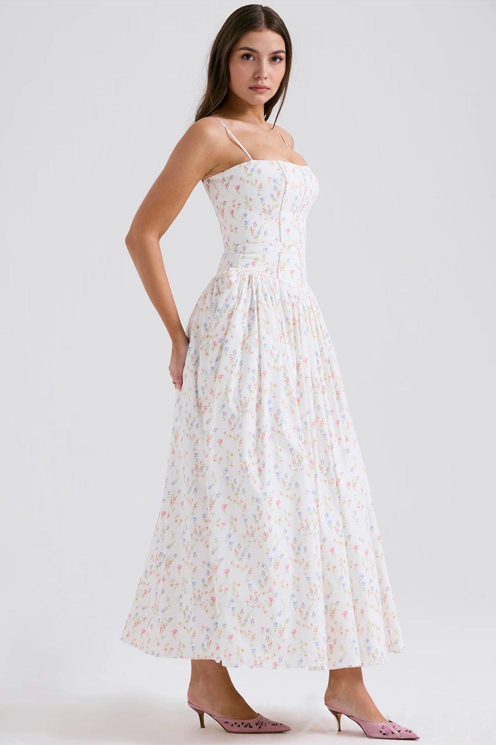 Nadiya | Floral Shaping Dress
