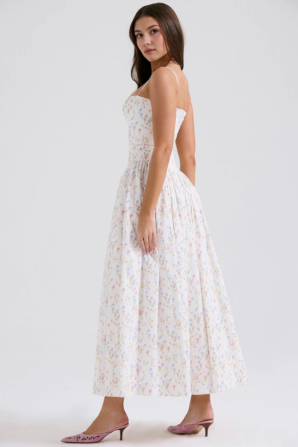 Nadiya | Floral Shaping Dress