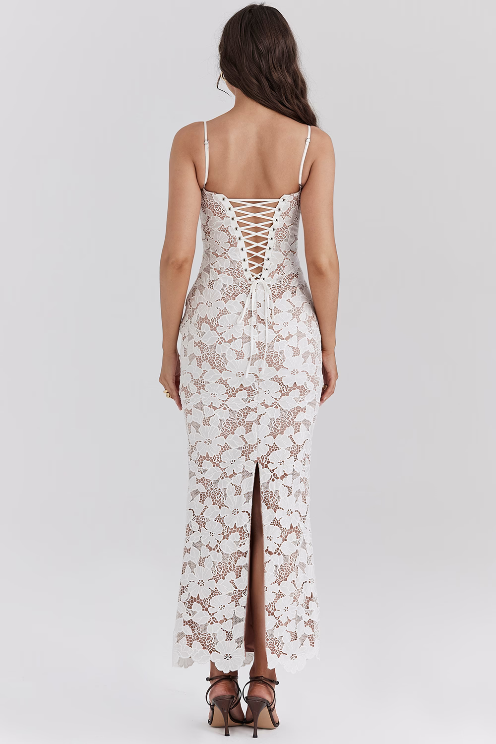Mari | Midi Dress with Lace