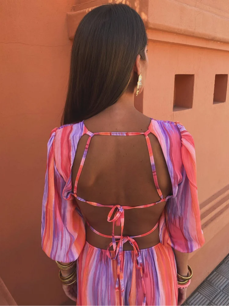 Sola™ | Dress with Open Back