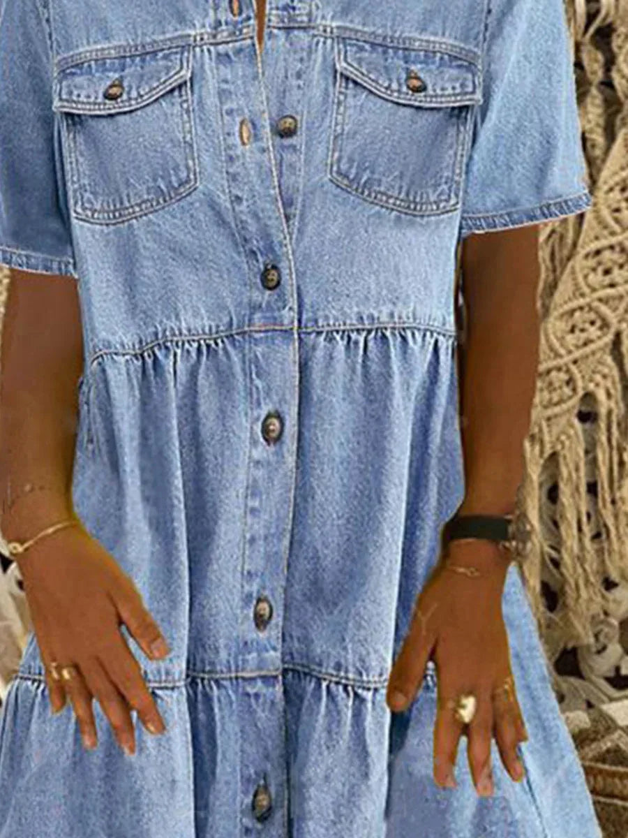Oriana™ - Denim Dress