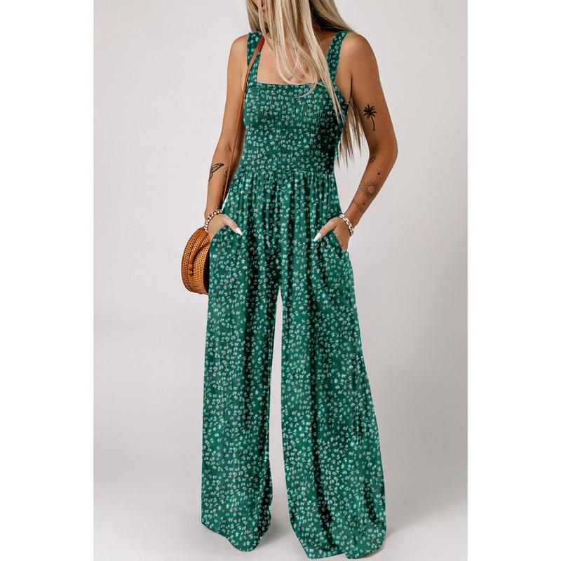 RAFFAELLA | Summer Boho Chic Jumpsuit with Flowing Fit and Elegant Day Style