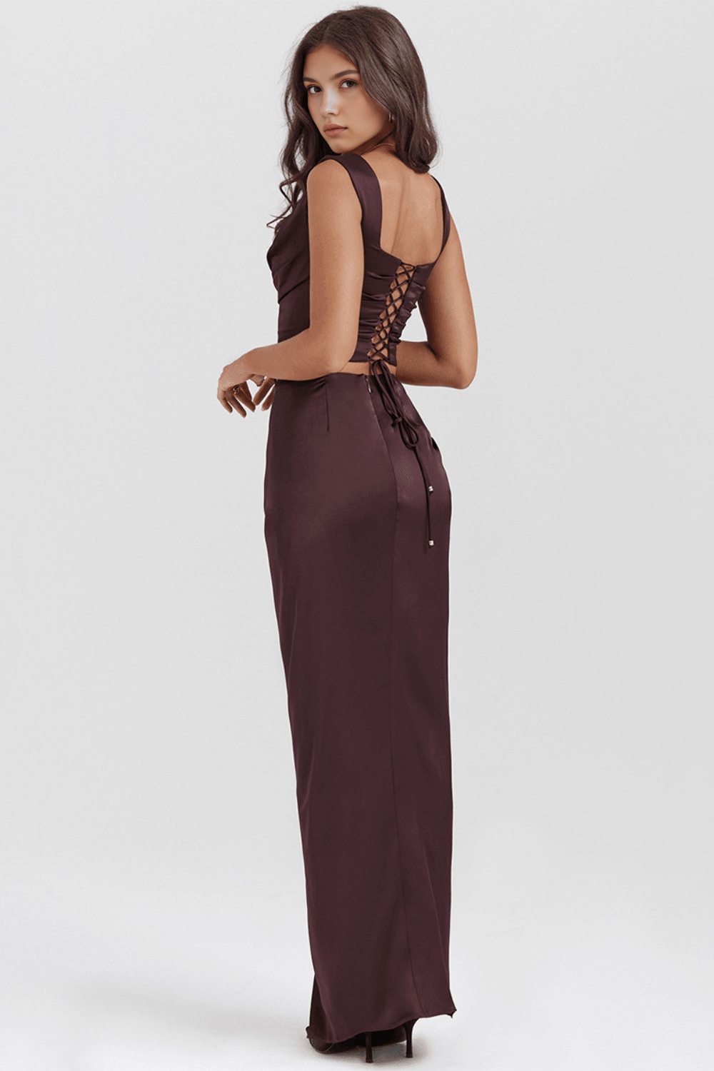 Ivelle | Cut-Out Dress with Slit