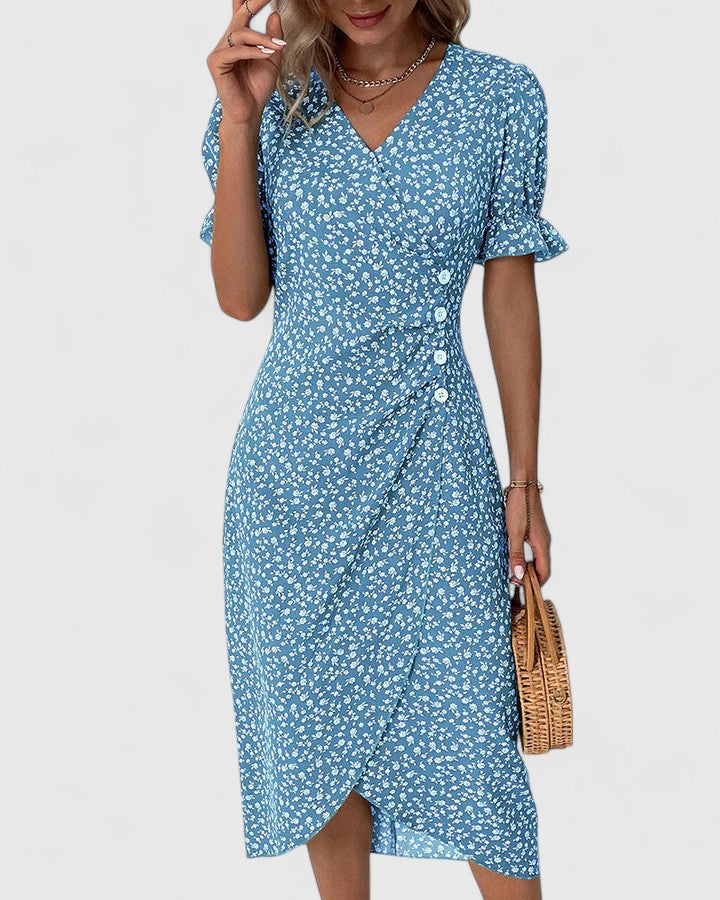 Josiane | Comfortable Summer Dress with Flowing Fit