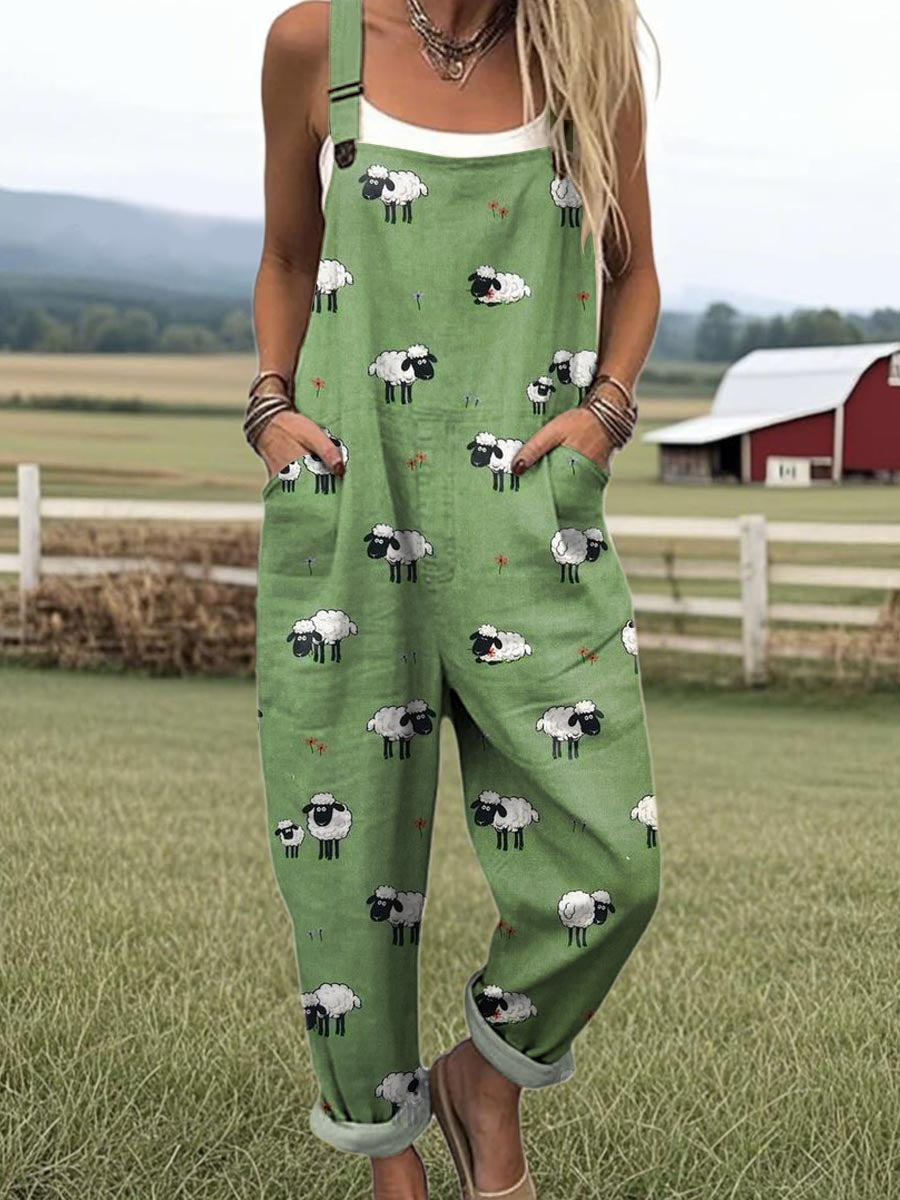 Women's Jumpsuit with Wide Legs - Carefree Style and All-Day Comfort
