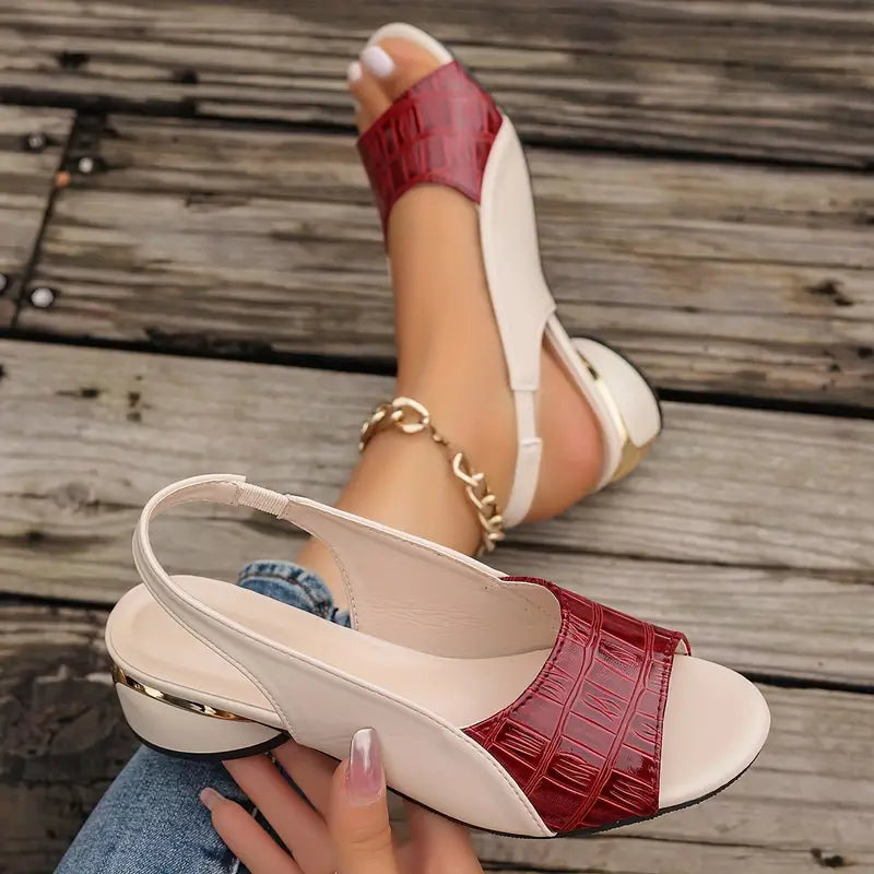 Sophia- Leather Sandals