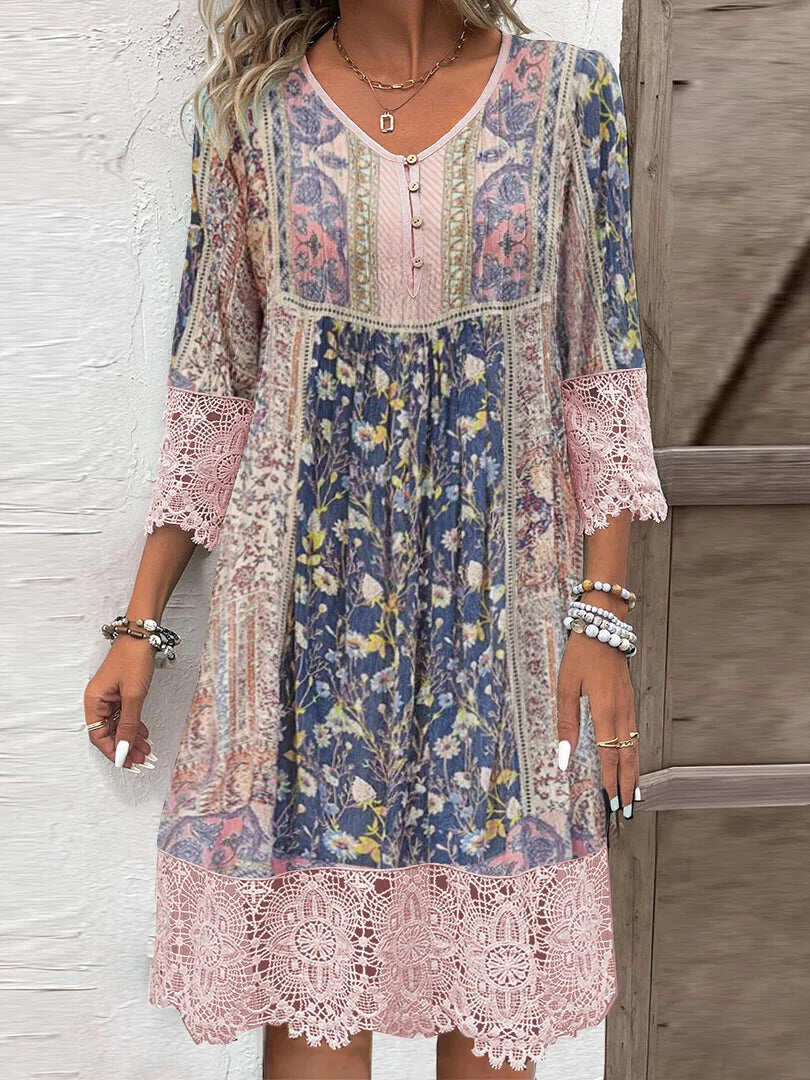 Fleur™ | Boho Floral Dress