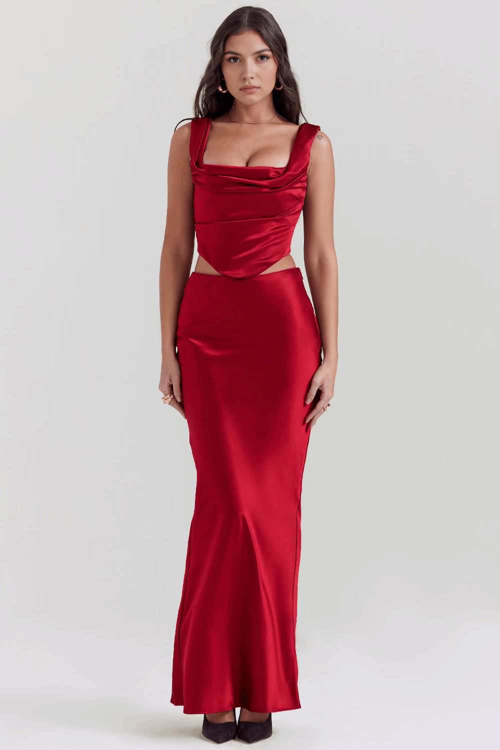 Ivelle | Cut-Out Dress with Slit