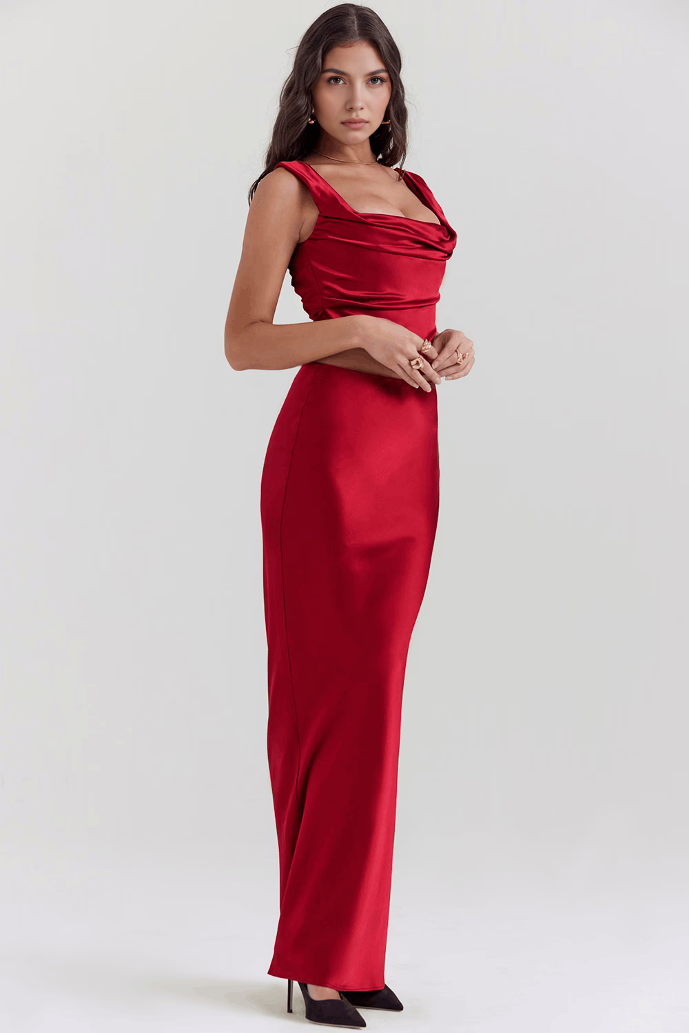 Ivelle | Cut-Out Dress with Slit
