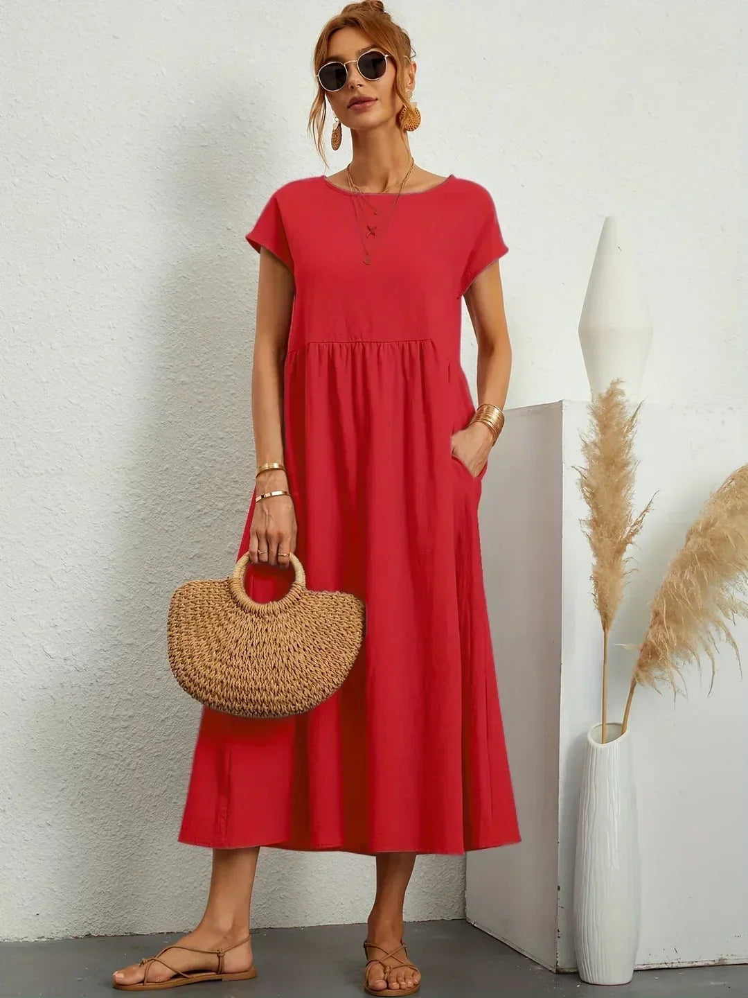 Cindy | Casual Comfortable Midi Dress