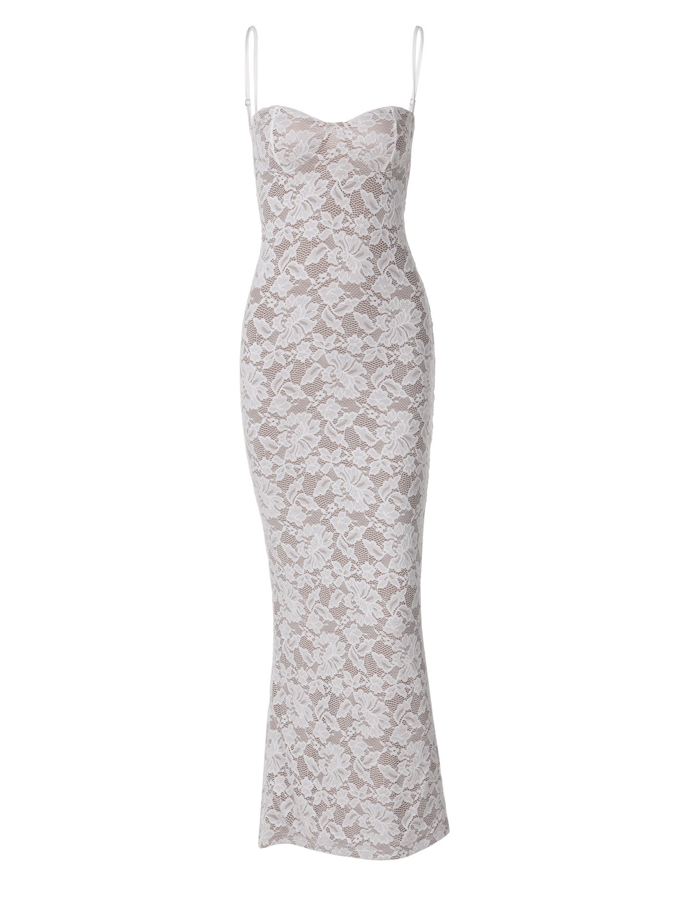 Mari | Midi Dress with Lace