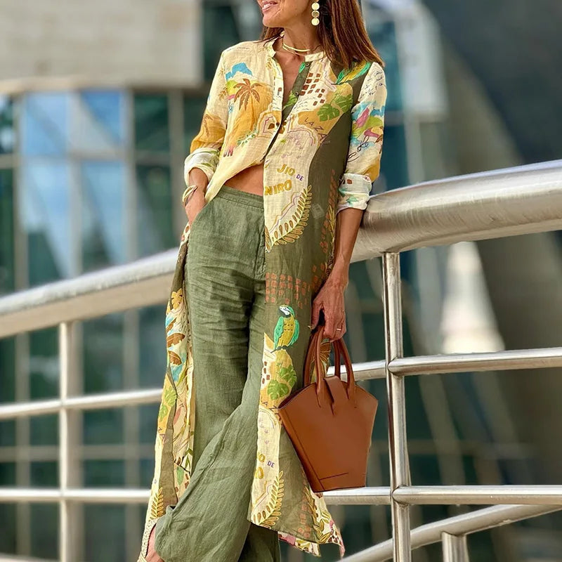 Jessica™ | Linen Co-ord Set – Effortlessly Elegant
