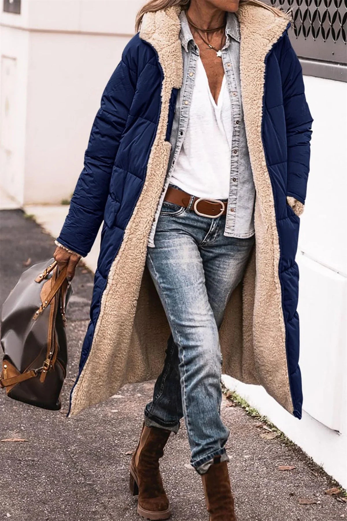 Marije | Warm Padded Jacket with Hood