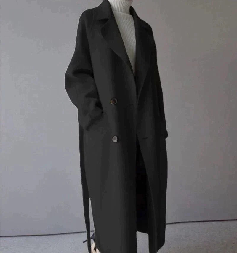 Elowen | Long Wool Coat