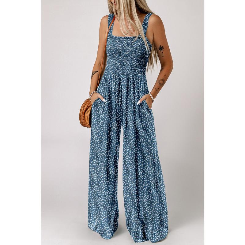RAFFAELLA | Summer Boho Chic Jumpsuit with Flowing Fit and Elegant Day Style