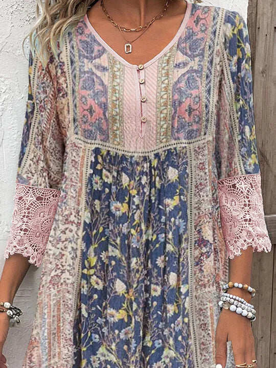 Fleur™ | Boho Floral Dress