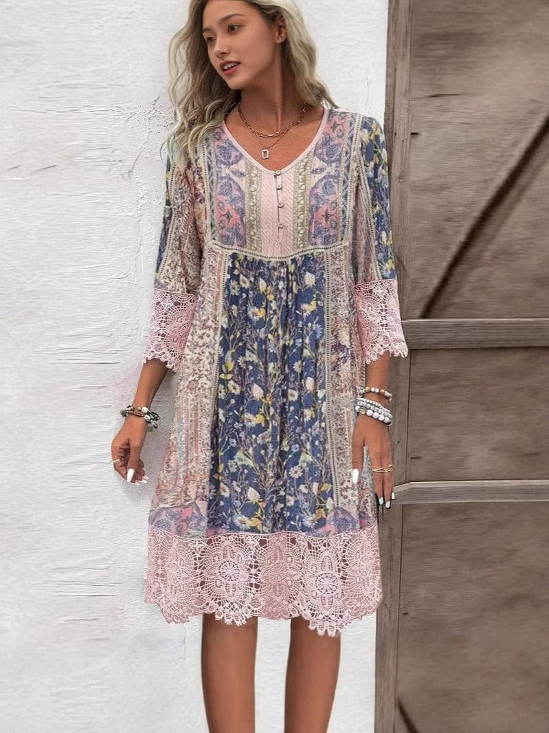 Fleur™ | Boho Floral Dress
