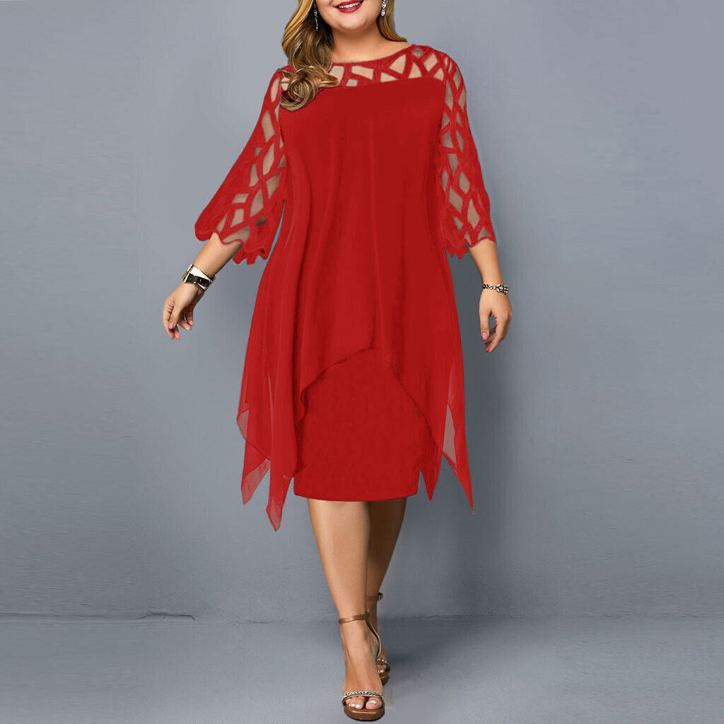 Hailey | Chic Plus Size Midi Dress
