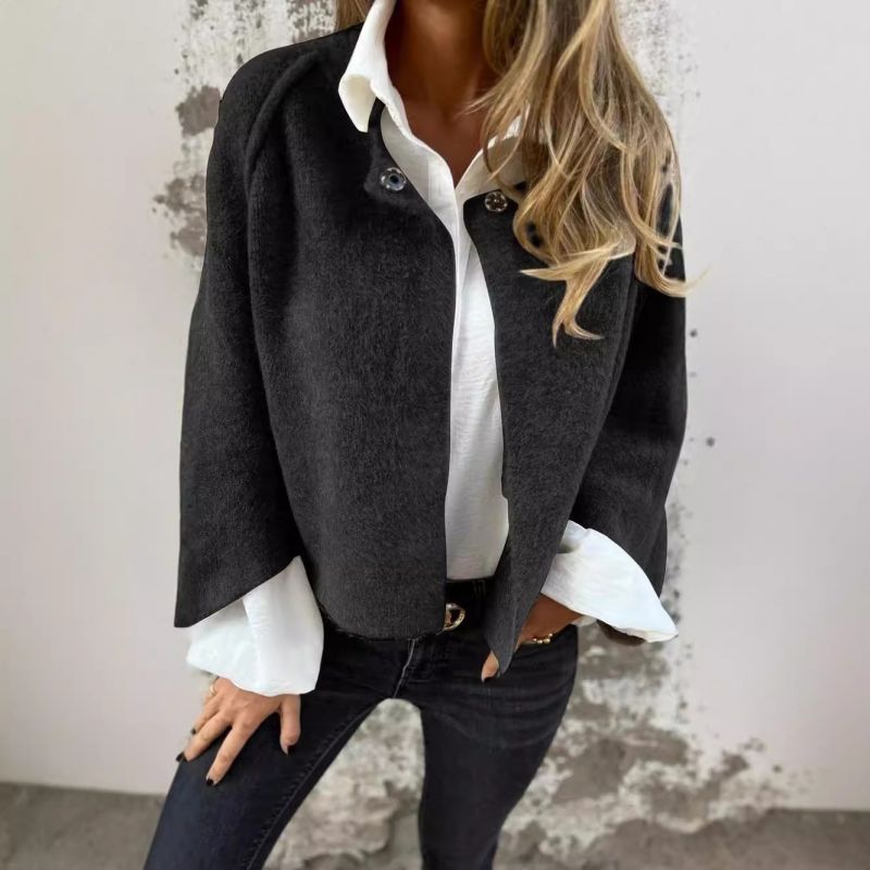 Elise™ - Short jacket with chic flared sleeves